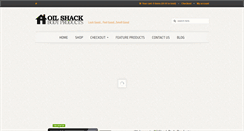 Desktop Screenshot of oilshackbodyproducts.com